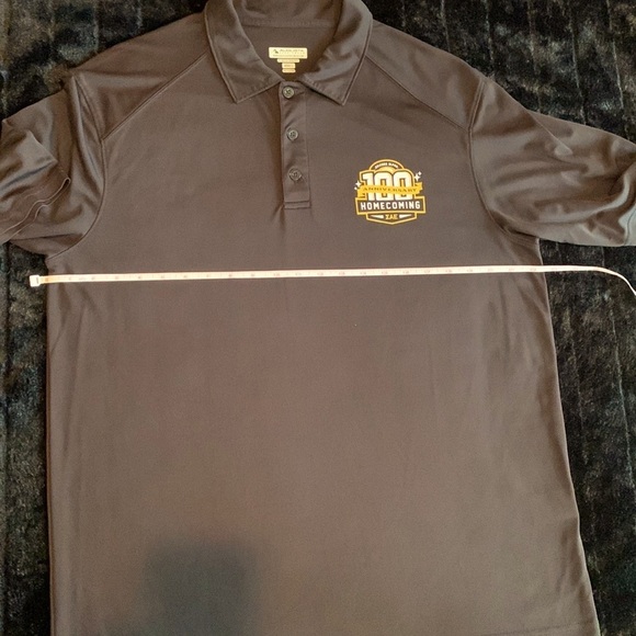 Sigma Alpha Epsilon Arizona 100th Anniversary Homecoming Black Polo Size Large - Picture 5 of 6